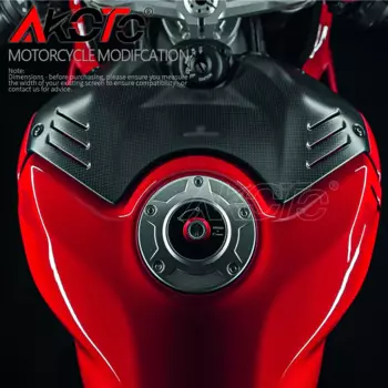 Передняя крышка из углеродного волокна для топливного бака DUCATI Panigale V4 V4R V4S V4SP SP SP2, Крышка батарейного отсека, Защитные комплекты