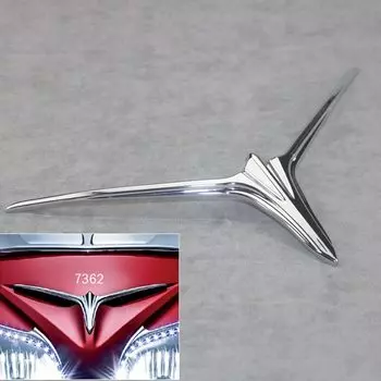 Передняя крышка мотоцикла, декоративная крышка переднего капота для HONDA GL1800 и F6B 2012 2013 2014 2015 2016 2017, АБС-пластик, хром