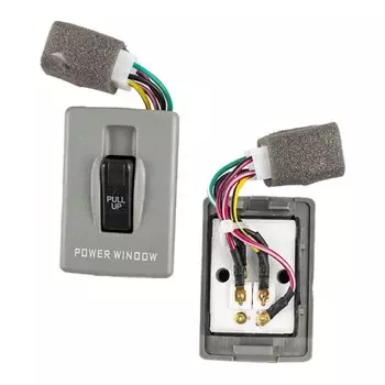 Передняя левая/правая кнопка главного переключателя электрического стеклоподъемника для Kia Besta 2,7 Pride KK12B-66-350 KK12B-66350 KK12B-66-370