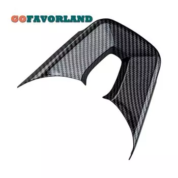 Передняя отделка из углеродного волокна для внутренней отделки руля, пластиковая отделка для Kia Optima K5 2016 2017 2018 2019 2020