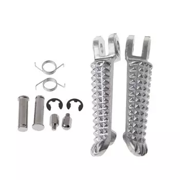 Передняя Подножка для мотоцикла, подножки, подножки, педали для Yamaha YZF R1 2002-2012 YZF R6 2003-2011 2004 2005 2006 2007 2008 2009