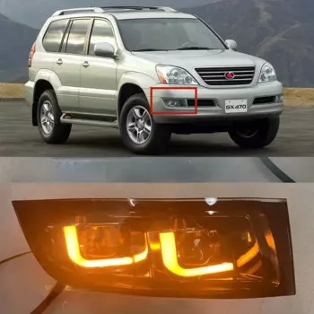 Передняя противотуманная фара в сборе для Lexus GX470 UZJ120 03-09