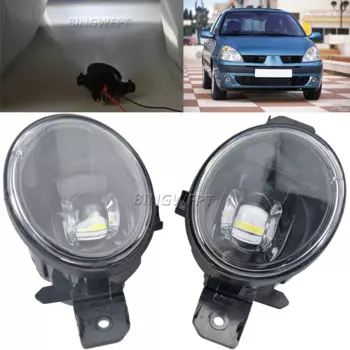 Передняя противотуманная фара в сборе для Renault Clio Symbol 2001 2002 2003 2004 2005 2006 2007 2008 H11