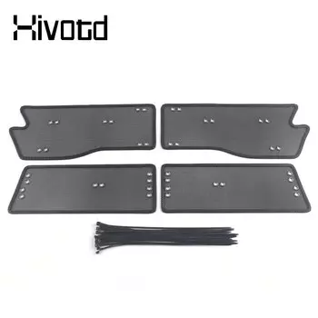 Передняя решетка автомобиля, сетка от насекомых, нержавеющая сталь, автомобильная сетка от насекомых, аксессуары для внешнего украшения для Kia Carnival KA4 2023 2024