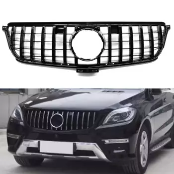 Передняя решетка для автомобиля, верхний бампер для Mercedes Benz W166 ML Class GT ML ML350 ML400 2012 2013 2014 2015