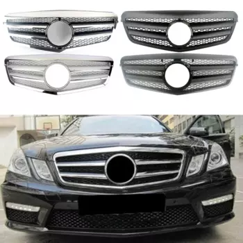 Передняя решетка радиатора автомобиля для Mercedes Benz W212, решетка E-Class E200 E250 E280 E300 E350 E500 E550 2009-2013 4 двери