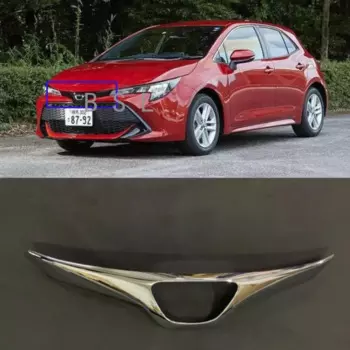 Передняя решетка радиатора для 2019 2020 Toyota Corolla E210 Sport Hatchback Auris ABS Chrome