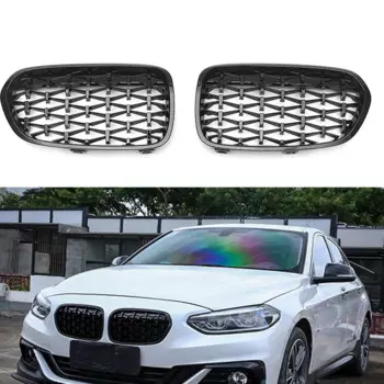 Передняя решетка радиатора для BMW 1 серия F52 118i 120i 2018 2019 2020 Черный Автомобильный верхний бампер