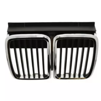Передняя решетка радиатора для BMW 3 E30 1982-1994, передняя Центральная решетка радиатора 51131884350