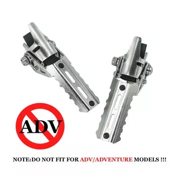 Передняя складная подставка для ног для Мотоцикла BMW GS1200 LC R1250GS R1200GS R1250 R1200 GS 2014-2022 подставка для ног Peg pipe Highway 22-25 мм