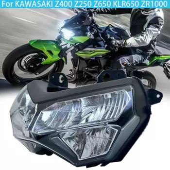Передняя светодиодная фара в сборе Z900 Z400 для мотоциклов KAWASAKI Z250 Z650 KLR650 ZR1000 H2 2019-2023 2020 2021