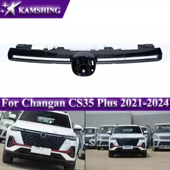 Передняя Светодиодная лампа Kamshing для Changan CS35 Plus 2021-2024, передняя средняя лампа, дневная подсветка