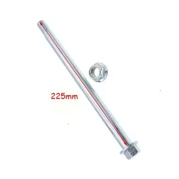 Передняя Задняя колесная ось M15 205 210 215 220 225 230 235 240 мм для 125cc 150cc 200CC 250CC велосипеда-внедорожника питпро