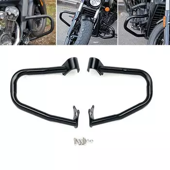 Передняя защита двигателя Рама шоссе аварийный стержень для индийского разведчика 60 поплавок 2015-2024