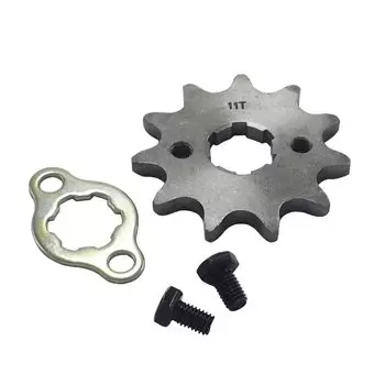 Передняя Звездочка двигателя 520 11T, зуб 20 мм ID, подходит для питбайка, квадроцикла, мотоцикла