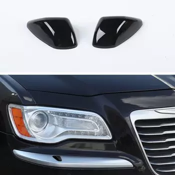 Передсветильник фасветильник головного света для Jeep Chrysler 300C 2015 Up, мойка, декоративная крышка, отделка, Стайлинг, внешние молдинги