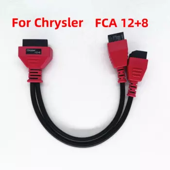 Переходник для Chrysler FCA 12 + 8, разъем, Dagnostic Cable For Jeep For Dodge For Fiat Work on MaxiSys/IM608 /Launch X431V