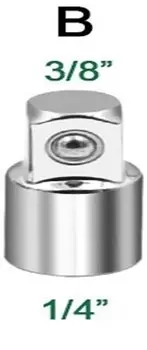 Переходник для гаечного ключа с храповым механизмом