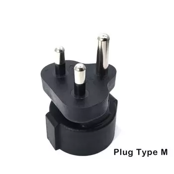 Переходник IEC, CEE7/7, европейская Встроенная вилка в Британский/Южно-Африканский/итальянский/Бразильский/американский/IEC320 C14/C20, адаптер питания
