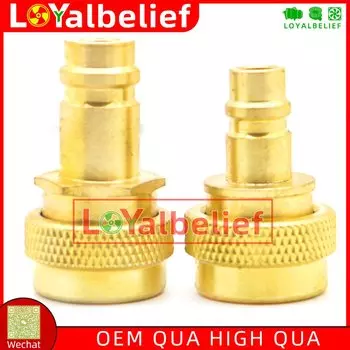 Переходник R134A на R1234yf, быстрый адаптер, регулируемое подключение с высокой и низкой стороны, без утечки для хладагента переменного тока