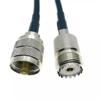 Переходник RCA UHF PL259 на SO239 SNDSINDE 12 дюймов ~ 30 м