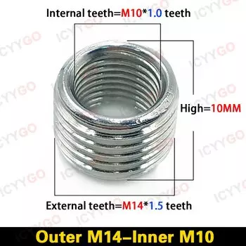 Переходники гайки ICYYGO из нержавеющей стали M4-M16