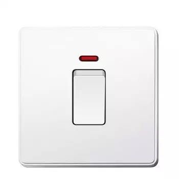 Переключатель ATLECTRIC 20A 45A белый пластик