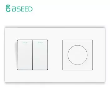 Переключатель BSEED поворотный диммер пластик