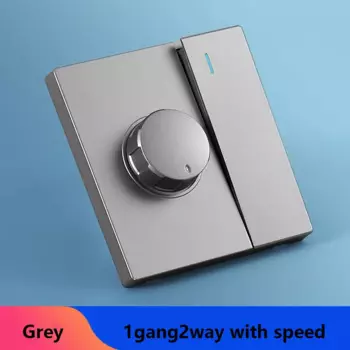 Переключатель Depo Guye 1-канальный серый