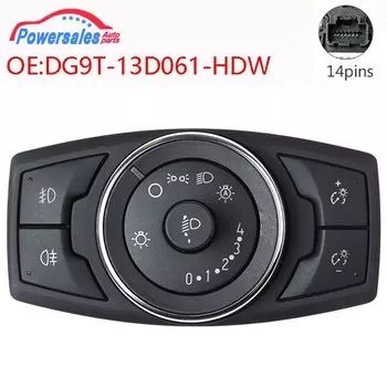 Переключатель для автомобильных фар, противотуманная кнопка управления для Ford Mondeo V Sedan Mondeo MK5 Ranger Everest