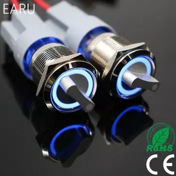 Переключатель EARUELECTRIC 19 мм 3 позиции медный