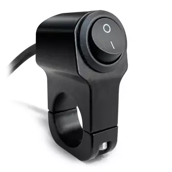 Переключатель фар мотоцикла, 7/8 дюйма, переключатель света на руле, кнопка выключения