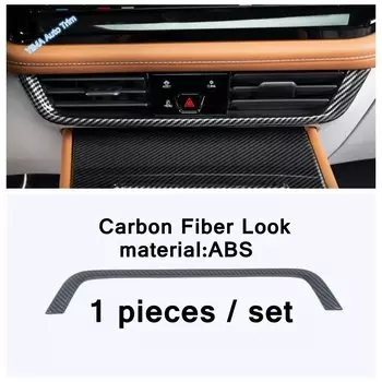 Переключатель фар/панель переключения передач/накладка воздушной крышки для VW Volkswagen Atlas/Termont 2021 2022, автомобильные аксессуары из углеродного волокна