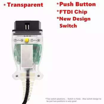 Переключатель FTDI K + DCAN USB-интерфейс для BMW Ediabas OBD2 CAN SCAN диагностический совместимый инструмент