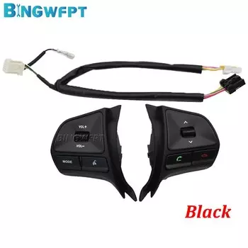 Переключатель громкости аудио телефона для BT автомобильные аксессуары для KIA RIO 2011-2014 Многофункциональная кнопка управления рулевым колесом