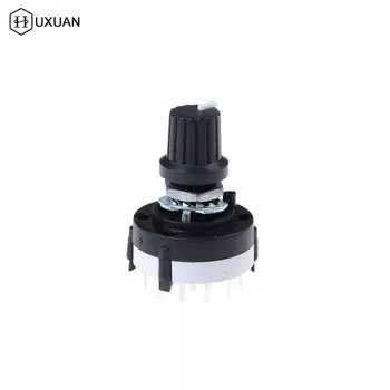 Переключатель HUXUAN 3-полюсный черный