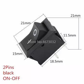 Переключатель KCD1 PQZULK