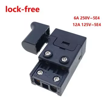 FA2-4/2W4 миниатюрный электроинструмент, переключатель, пусковая кнопка для электродрели, ударной дрели, аксессуары для полировки и резки