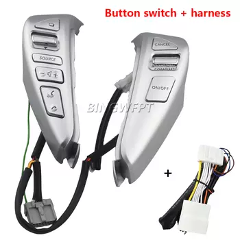 Переключатель круиз-контроля Кнопки громкости звука Кнопки рулевого колеса 25550-3DA6A для Nissan Sentra Livina Almera Cube Versa Note