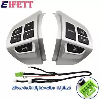 Переключатель круиз-контроля, кнопки на руле для Mitsubishi PAJERO SPORT Laner (CX, CY) 2008 2009 2010 2011 2012 2013 2014