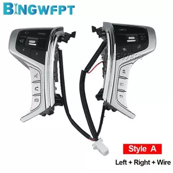 Переключатель круиз-контроля на руль с аудиокнопкой для Mitsubishi PAJERO SPORT 2015-2022 для Outlander Delica L200