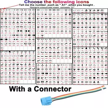 Переключатель лампы DIANQI 22 мм черный