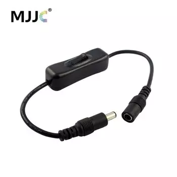 Переключатель MJJC 304 DC 5.5x2.1 мм 5В 12В 24В