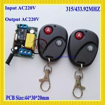 Переключатель настенный YurKuong 220В 1 канал