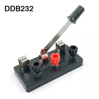 Переключатель ножа с двойными лезвиями для начальной школы, для младшей и старшей школы, переключатели оборудования для физических экспериментов