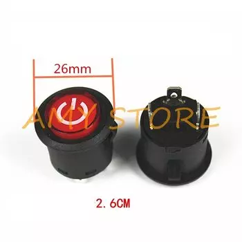 1) Кнопка питания 23 мм, 26 мм, 28 мм, кнопка запуска, переключатель дистанционного управления, игрушечный автомобиль, автомобиль, мотоцикл, трехколесный велосипед для детей