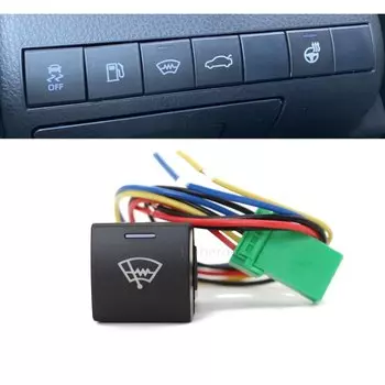 Переключатель с кнопкой нагрева лобового стекла для Toyota Camry Altis Hilux LC300 2018 Rav4 Prado 150