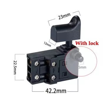 Переключатель скорости регулируемый 250V ТРИГГЕРНАЯ кнопка