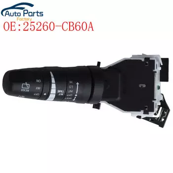 Переключатель стеклоочистителей лобового стекла для Nissan Armada Rogue Versa X-Trail Rogue Select Quest 25260-CB60A 25260CB60A 25260JM00A 25260JM00E