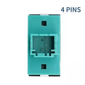 Переключатель Стеклоподъемника автомобиля evosa 61311393361, кнопка подъемника для BMW E36 3 серии 318iS 328i M3 Z3, синие базовые автомобильные аксессуары